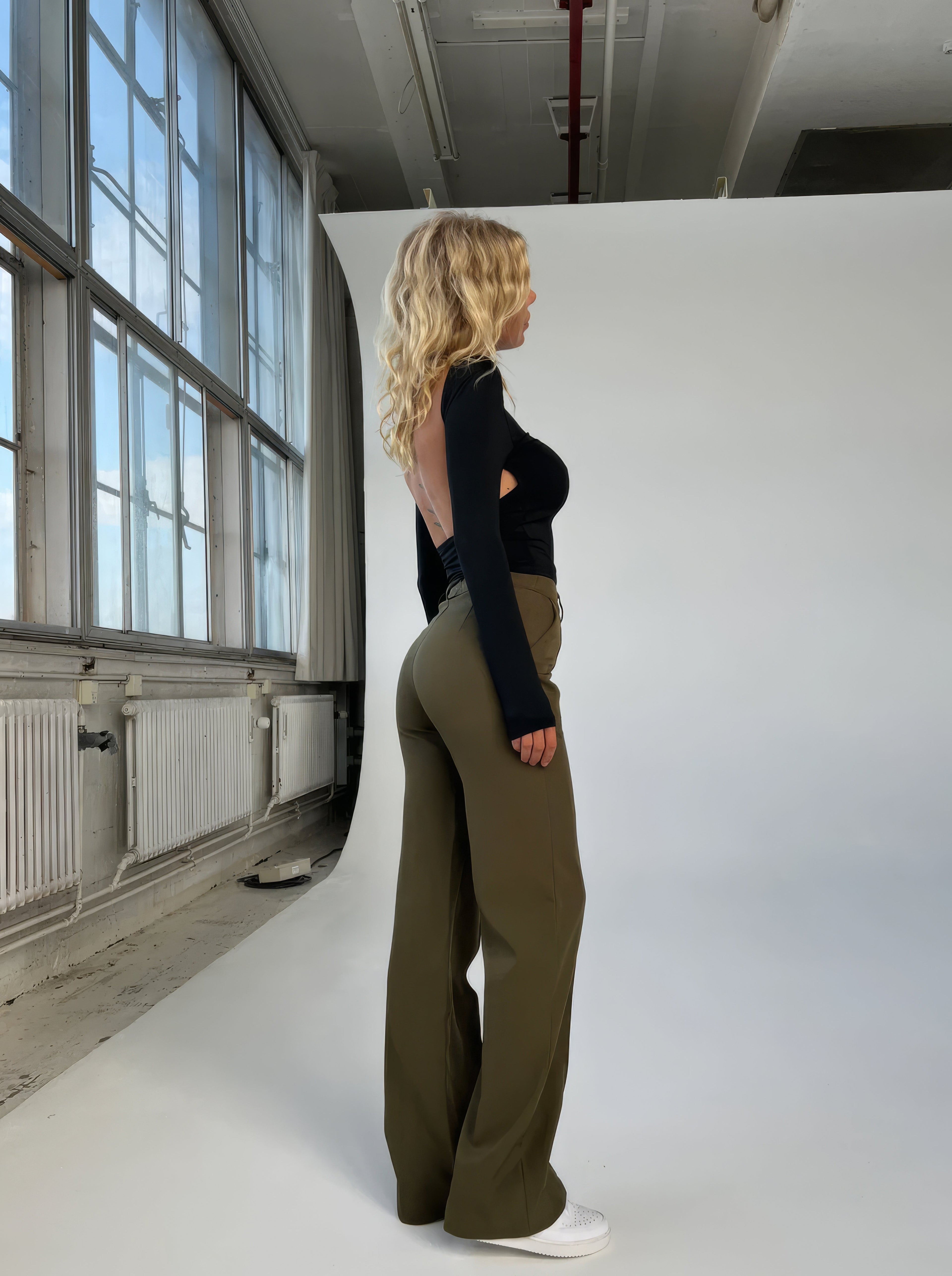 Emma™ | Wijde comfort broek