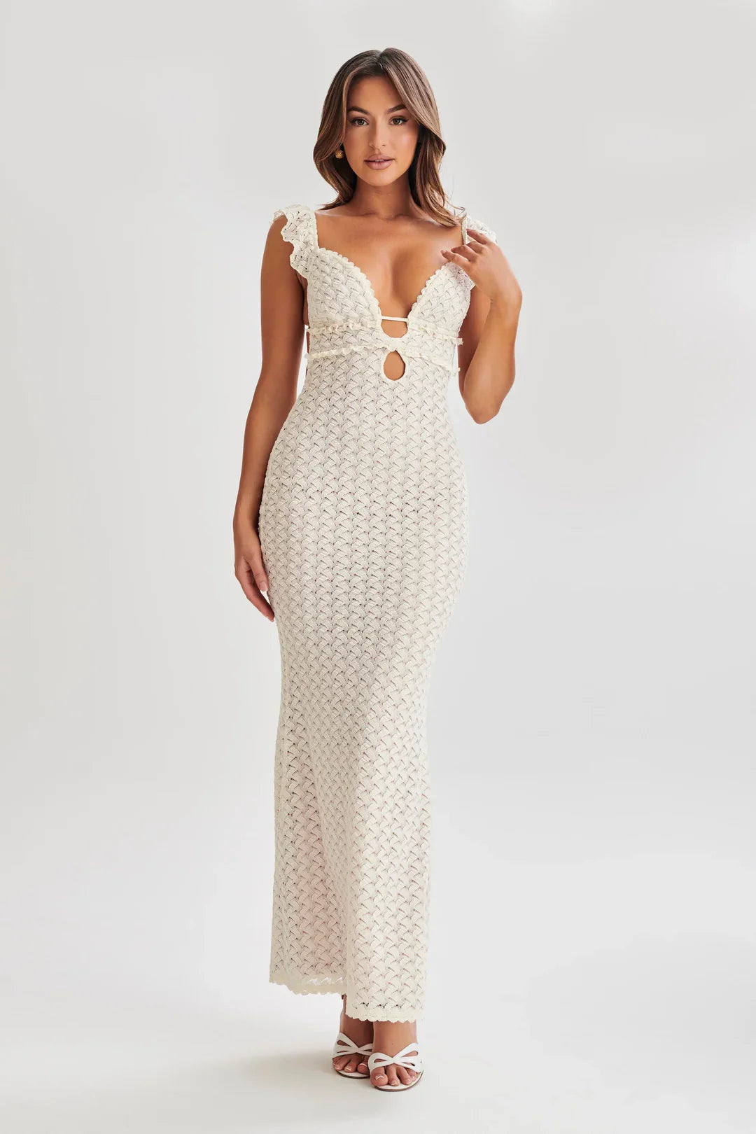 COASTAL BACKLESS DRESS