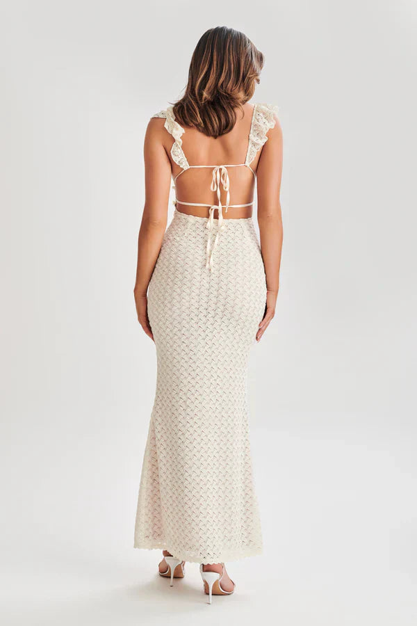 COASTAL BACKLESS DRESS