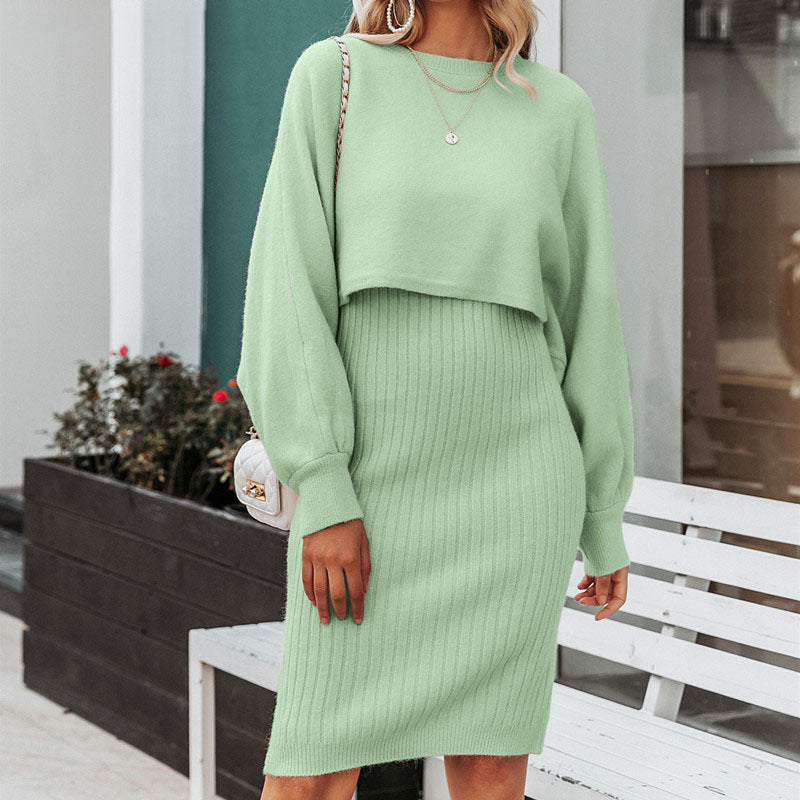 Knitted Dress Set