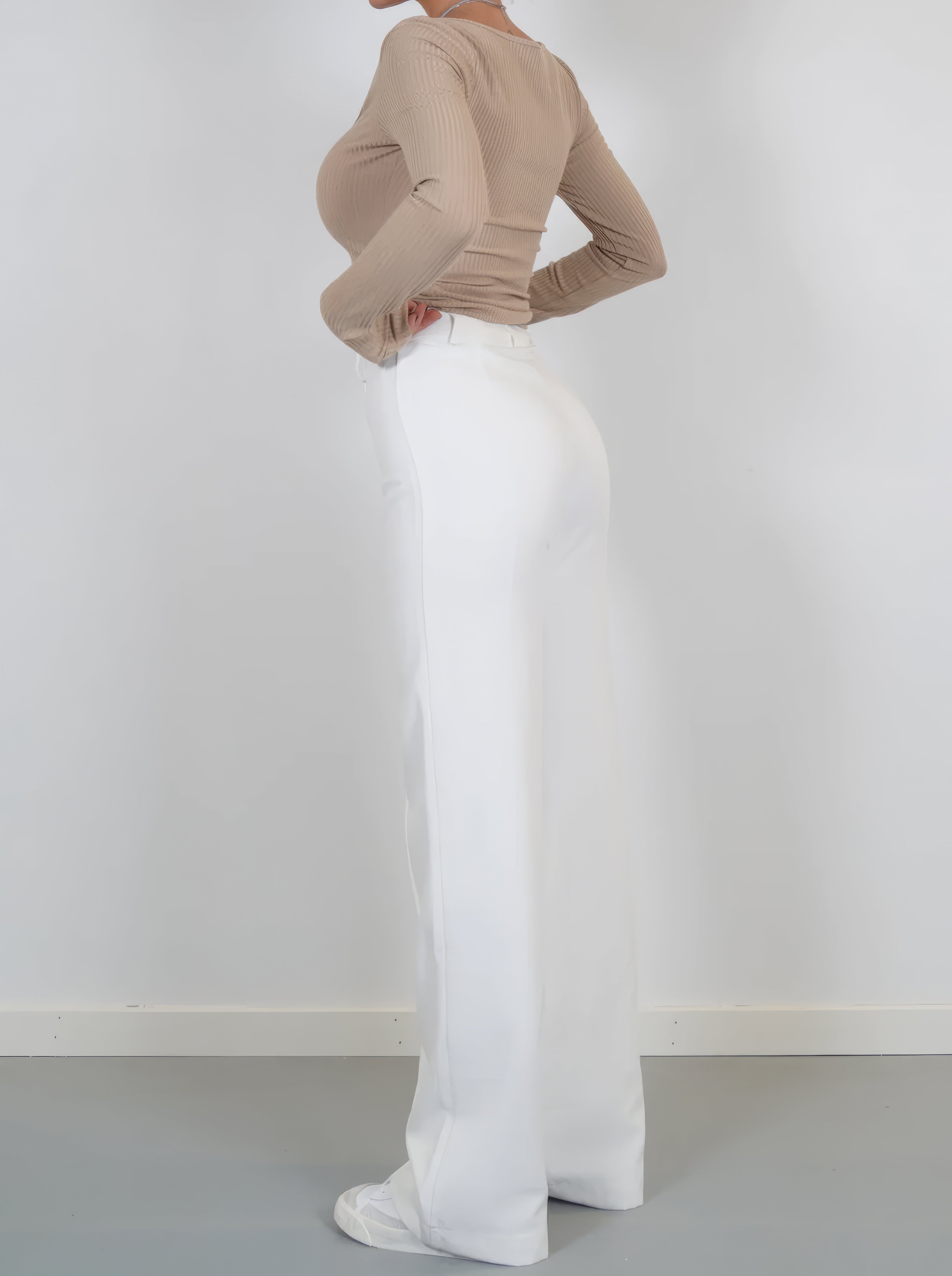 Emma™ | Wijde comfort broek