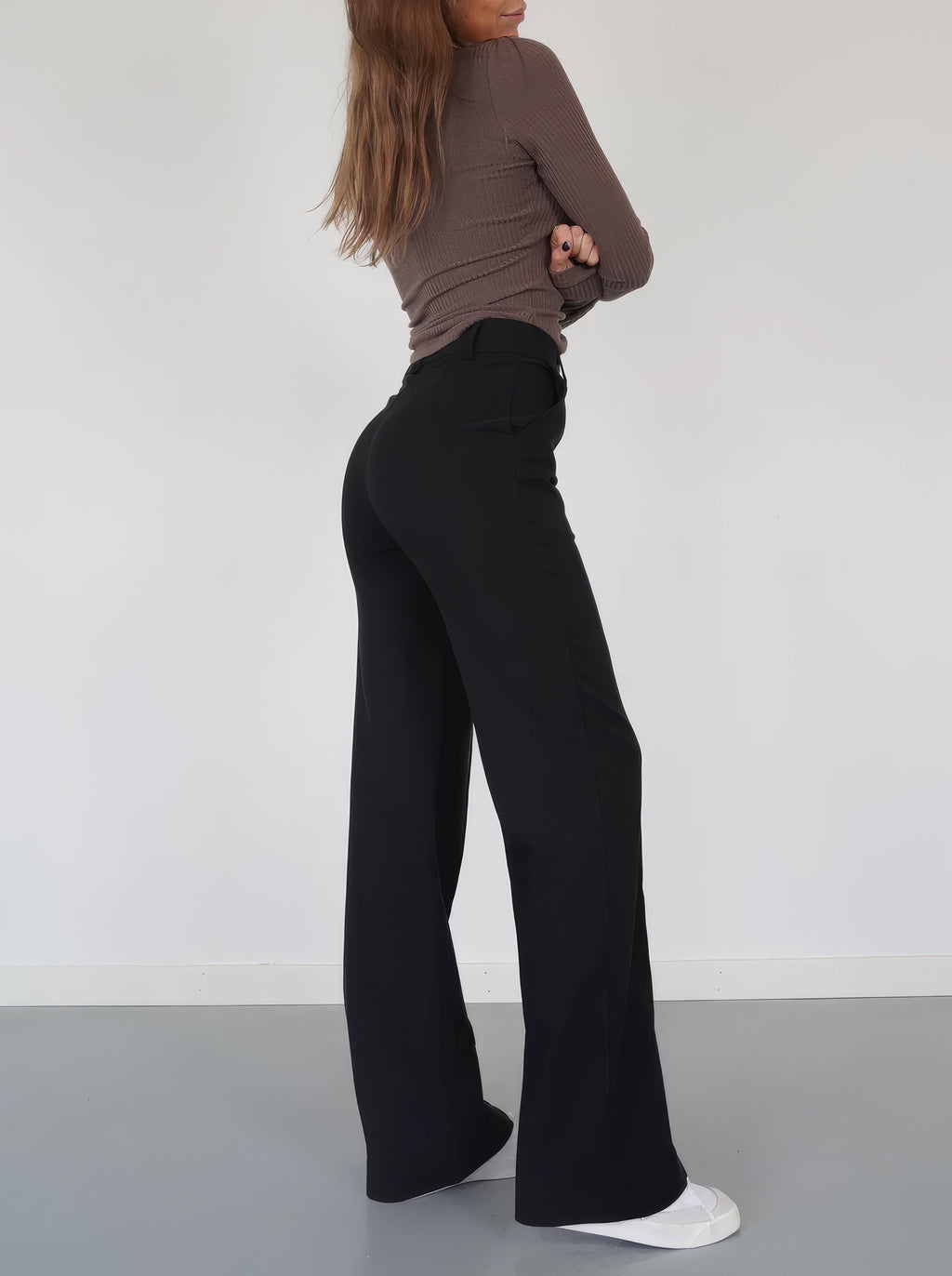 Emma™ | Wijde comfort broek
