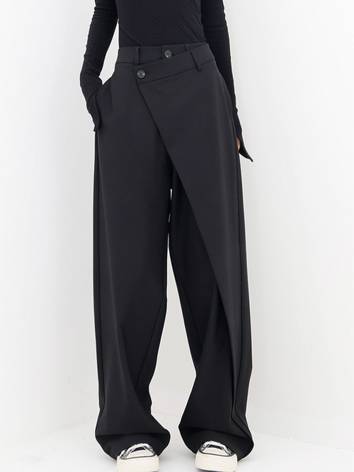 Luna™ | Baggy asymmetrische broek