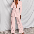2 Piece Set Long Sleeve Blazer