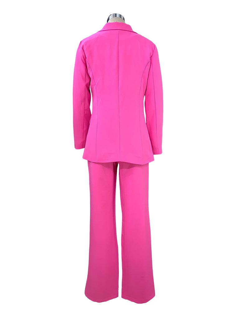 2 Piece Set Long Sleeve Blazer