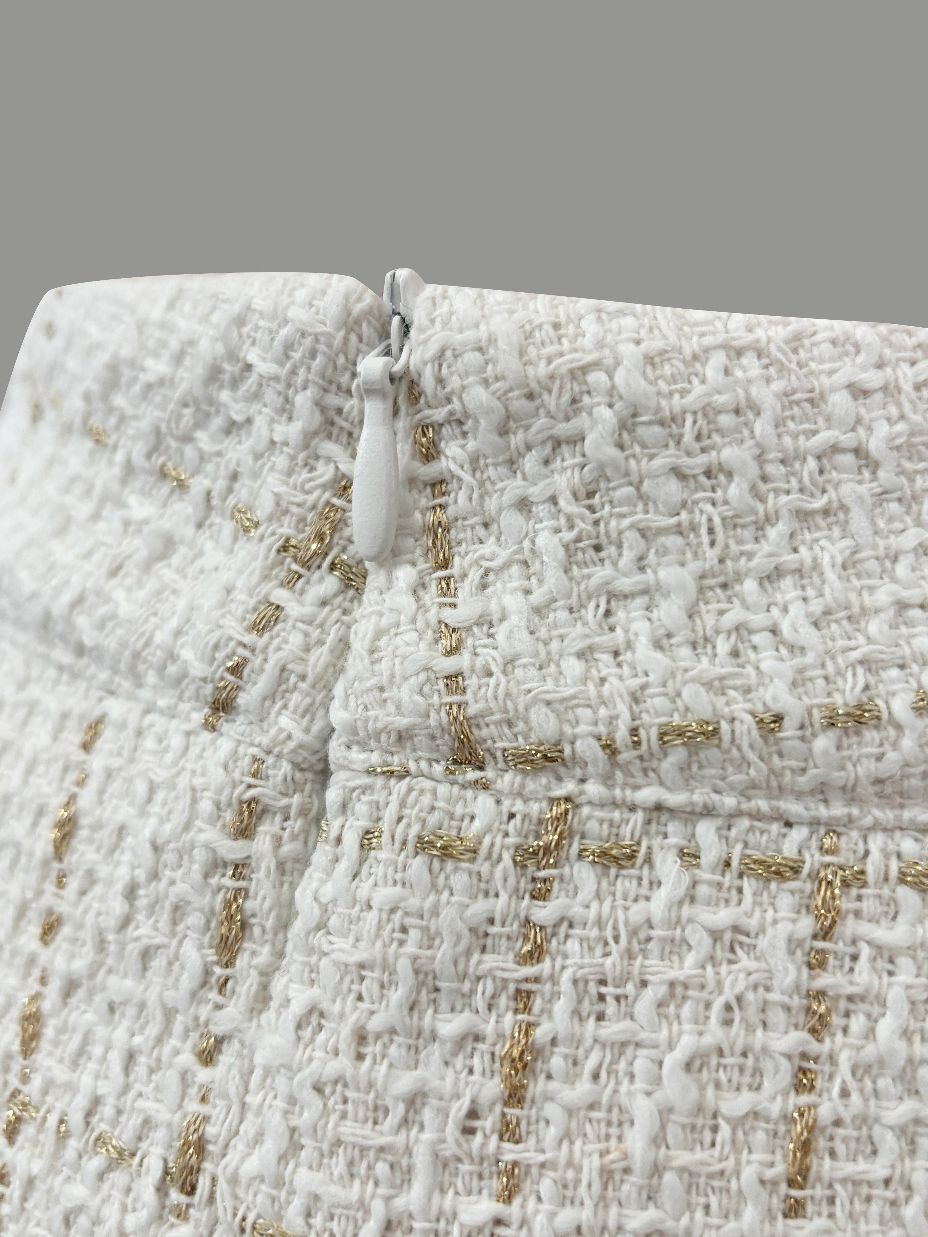 Iris™ | Geruite straight broek