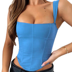 Basic Strap Crop Top