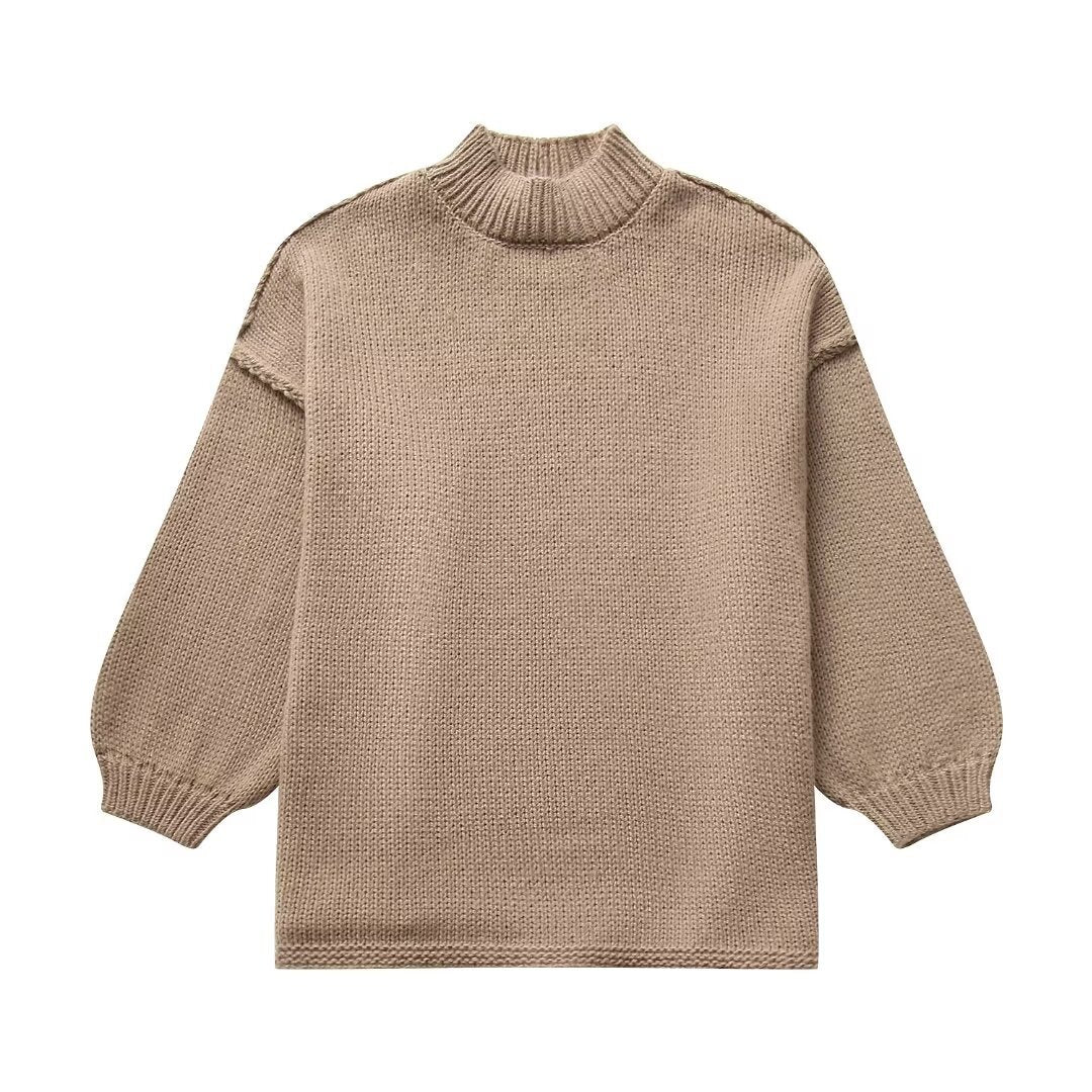 Casual Round Neck Long Sleeve