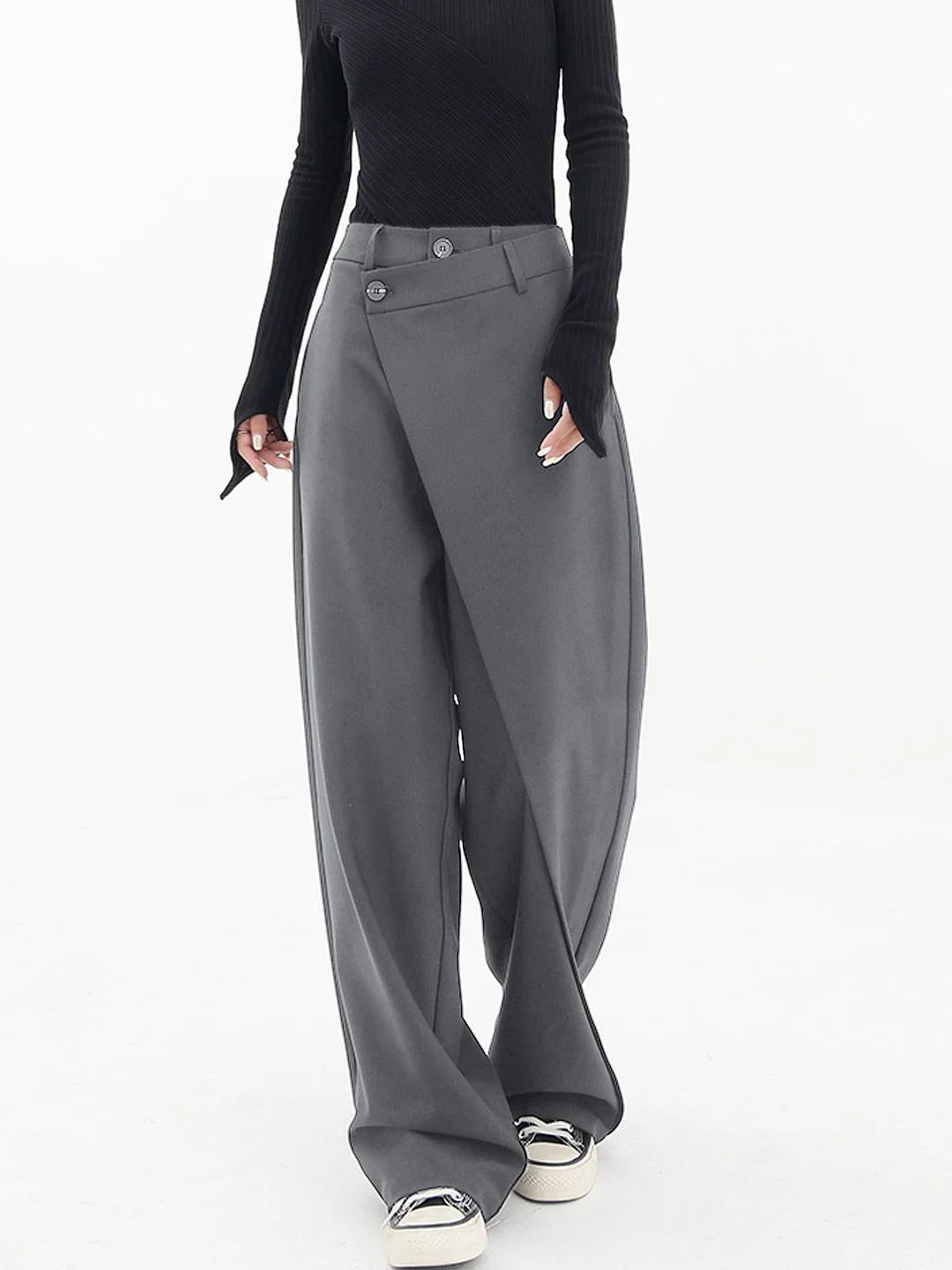 Luna™ | Baggy asymmetrische broek