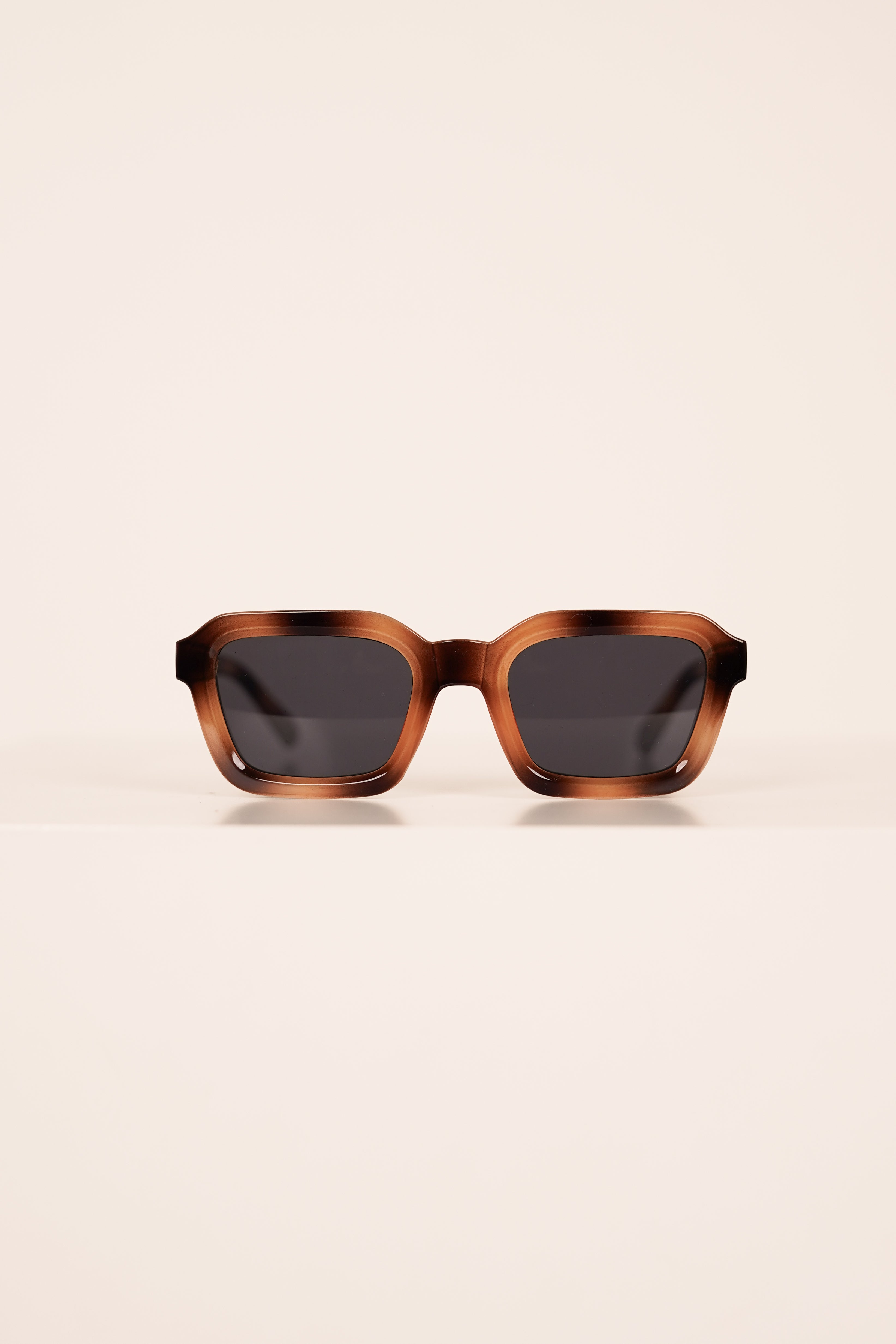 Zonnebril licht bruin retro dames - Hannah
