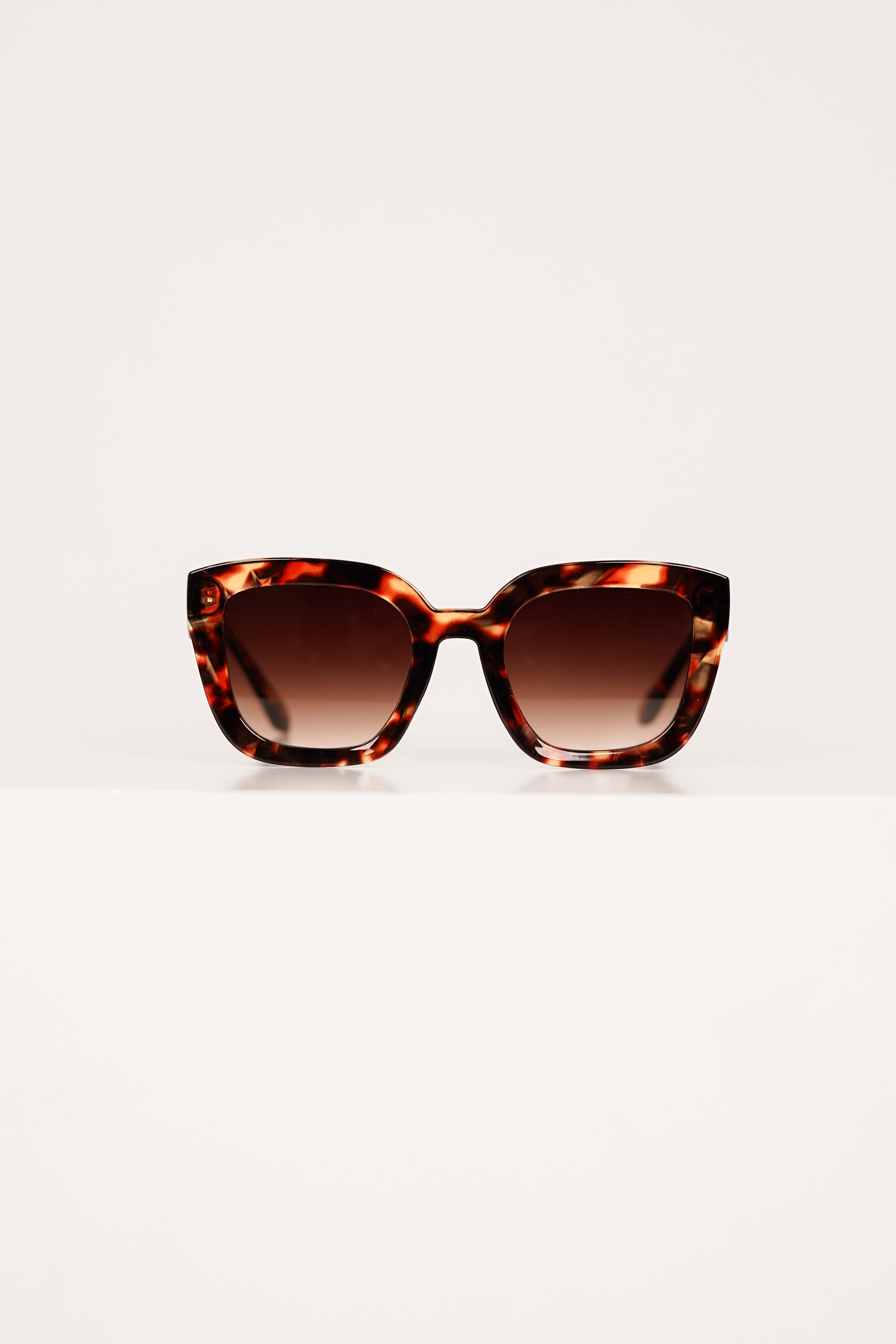 Zonnebril bruin oversized cateye - Kiko