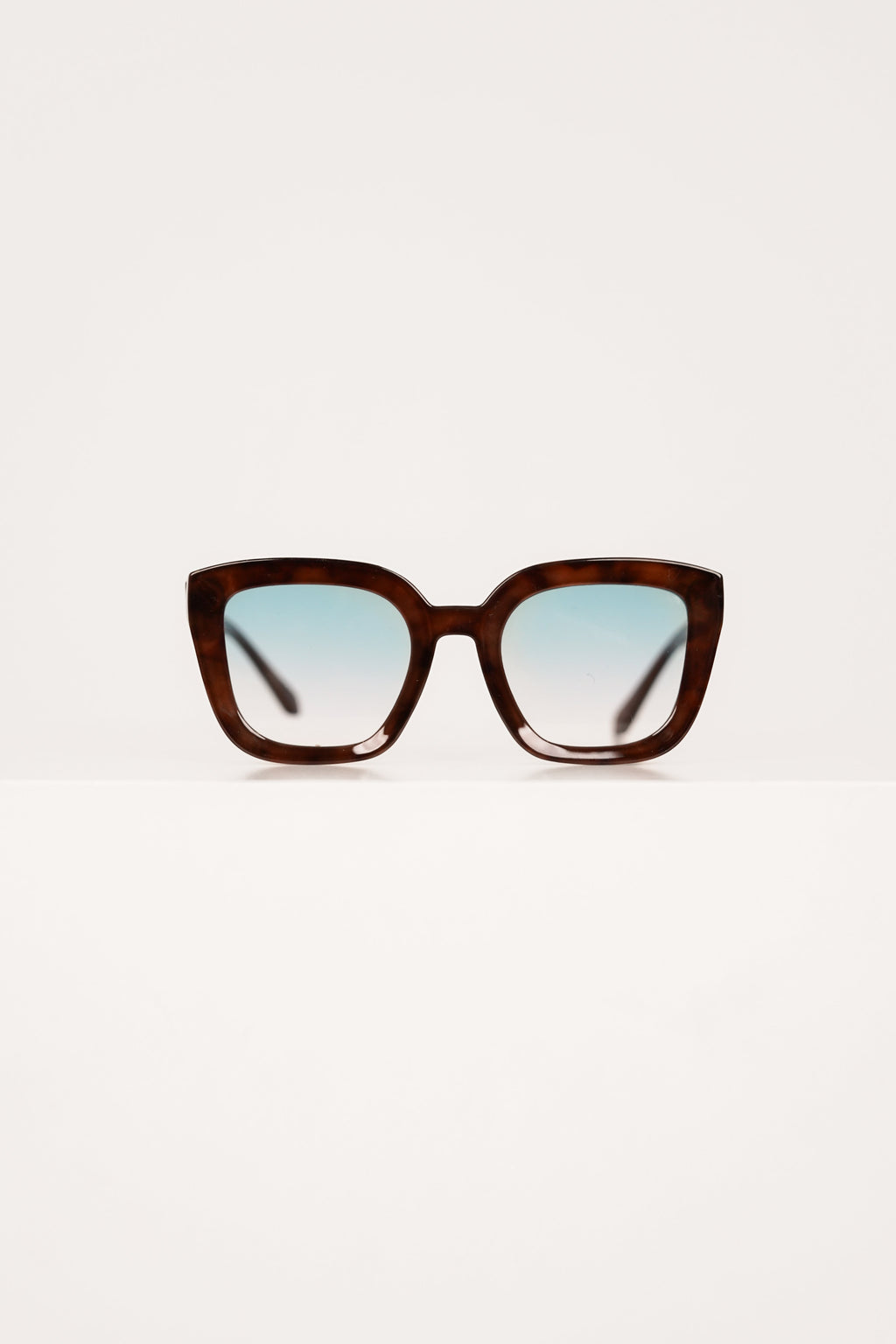 Zonnebril blauw oversized cateye - Kiko