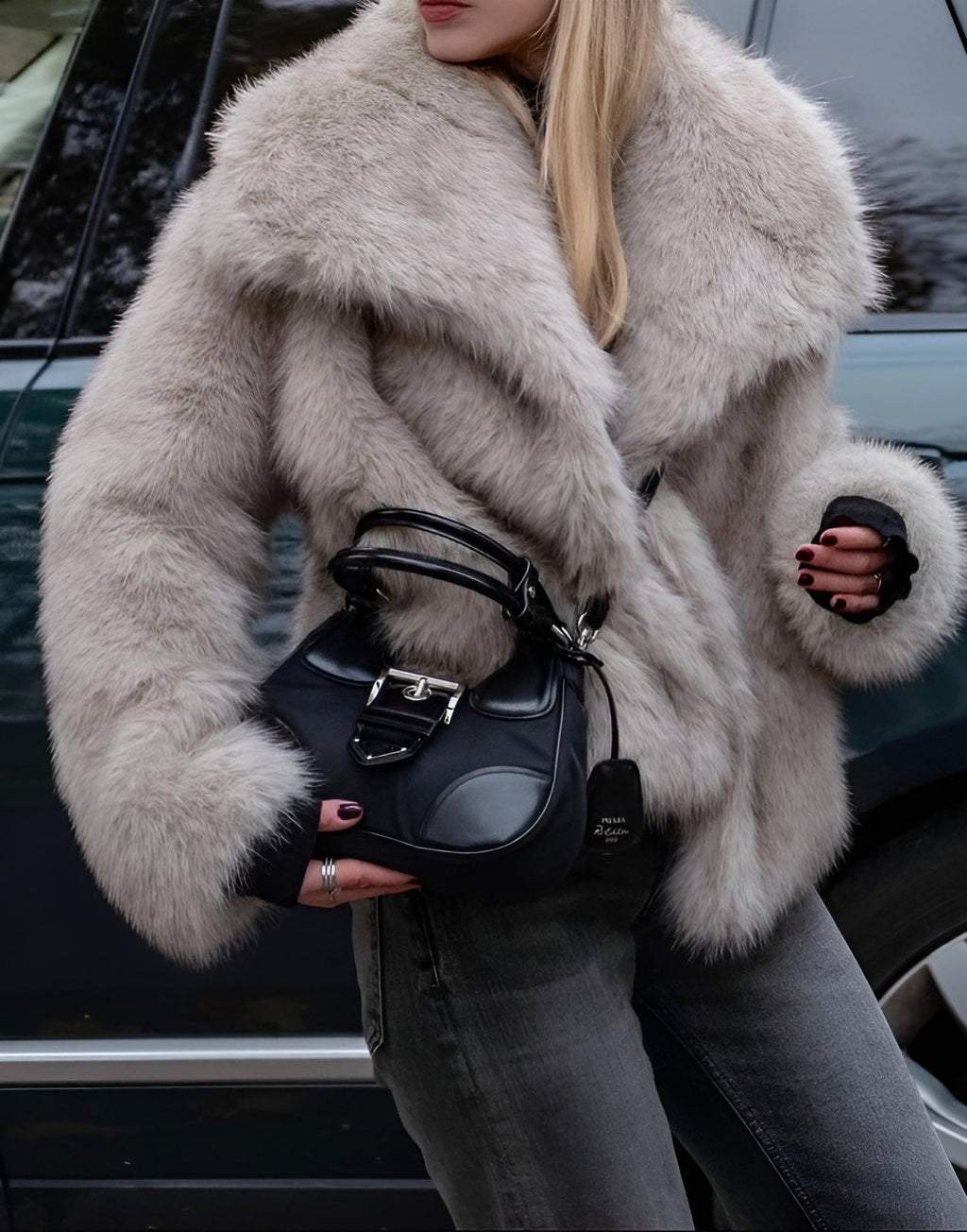 Lana™ | Fluffy winterjas