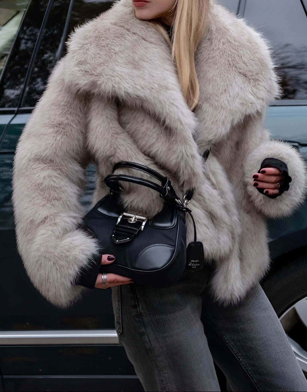 Lana™ | Fluffy winterjas