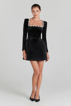 Tess™ | Fluwelen jurk