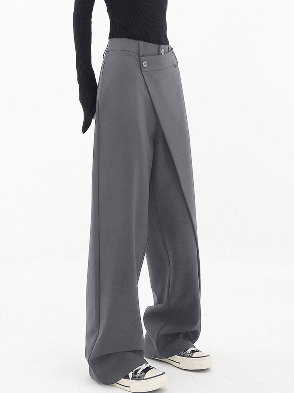Luna™ | Baggy asymmetrische broek