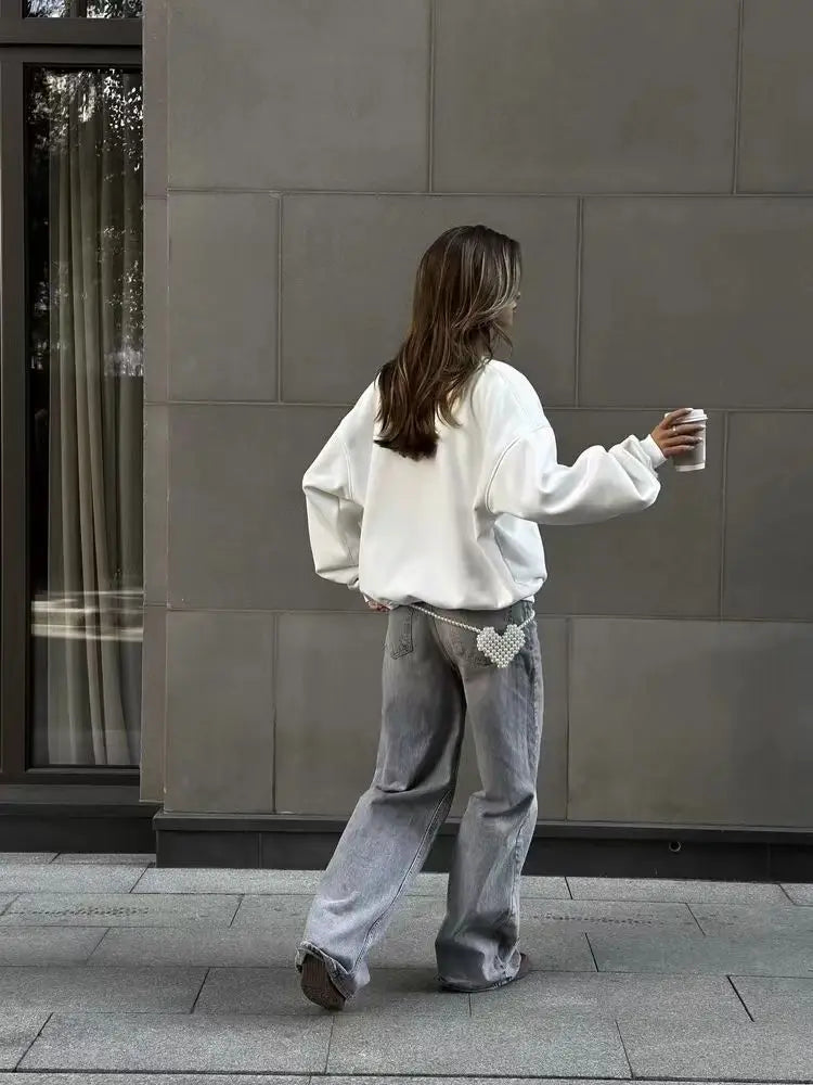 Casual Printed Sweatshirt