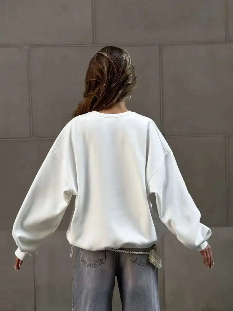 Casual Printed Sweatshirt