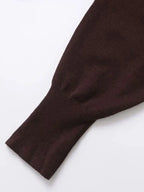 Front Button Knit Sweater