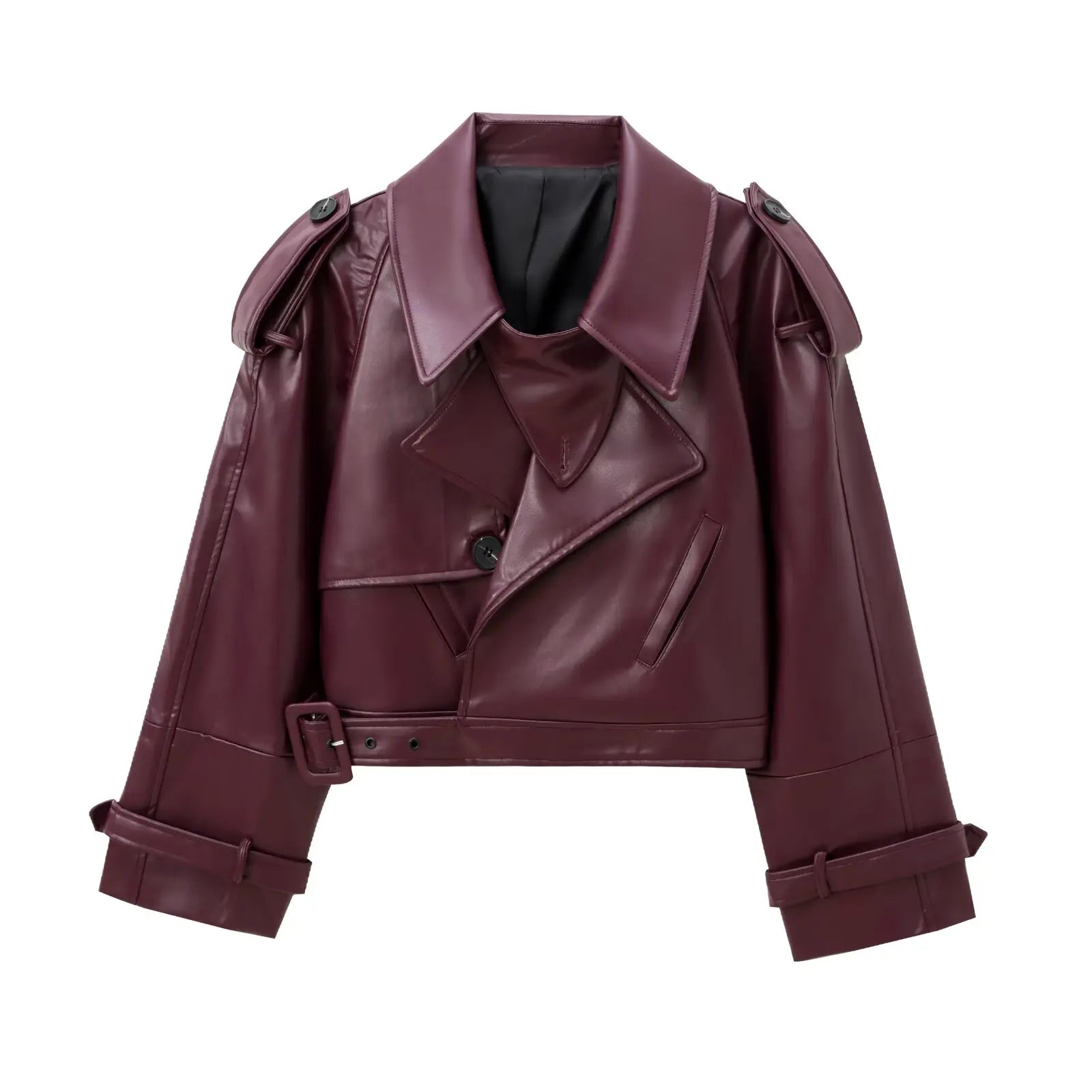Leather Bomber Jacket