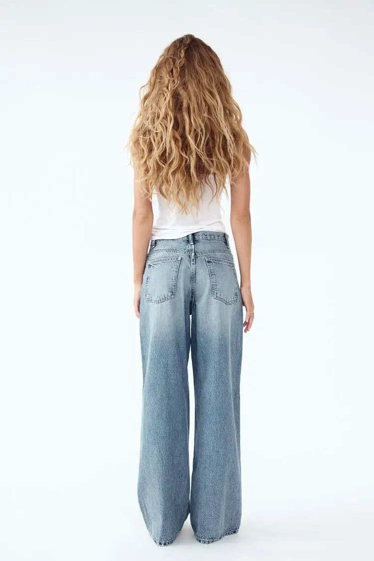 Jeans High Waist Wide Leg