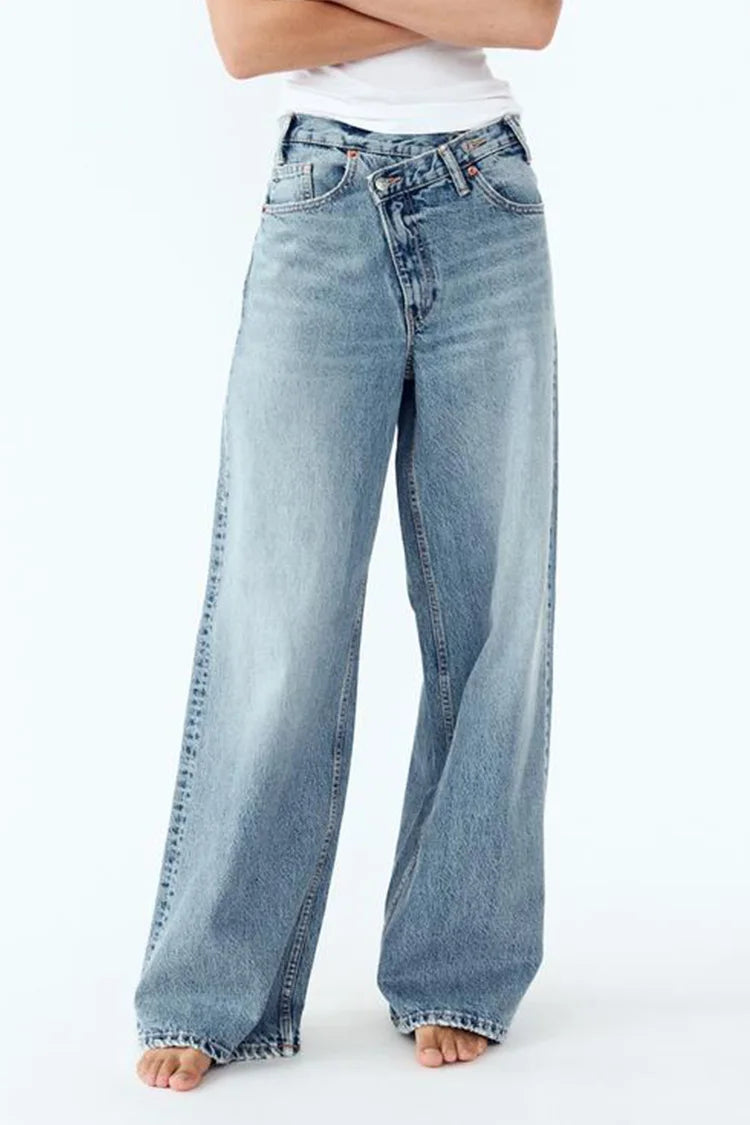 Jeans High Waist Wide Leg