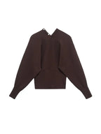 Front Button Knit Sweater