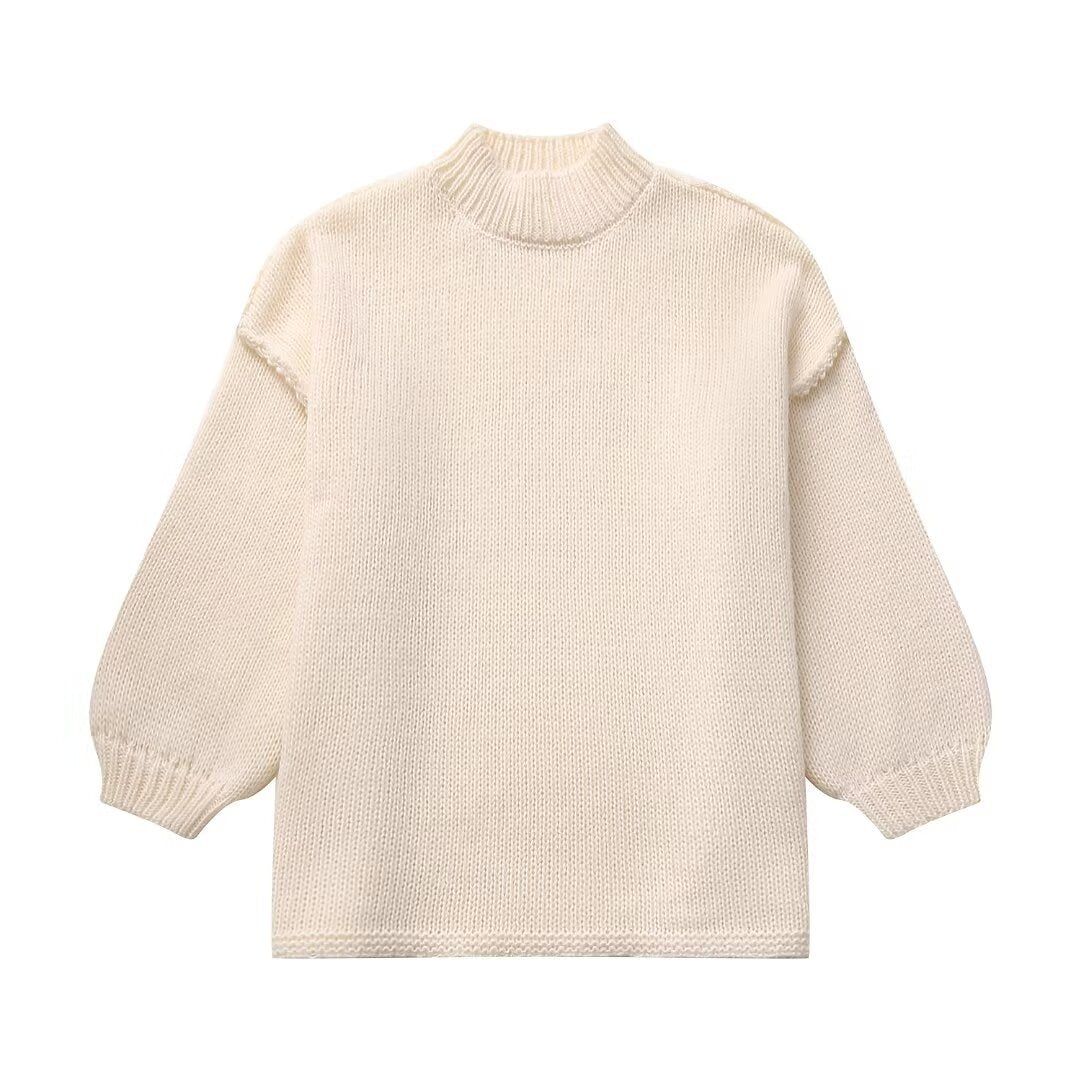 Casual Round Neck Long Sleeve