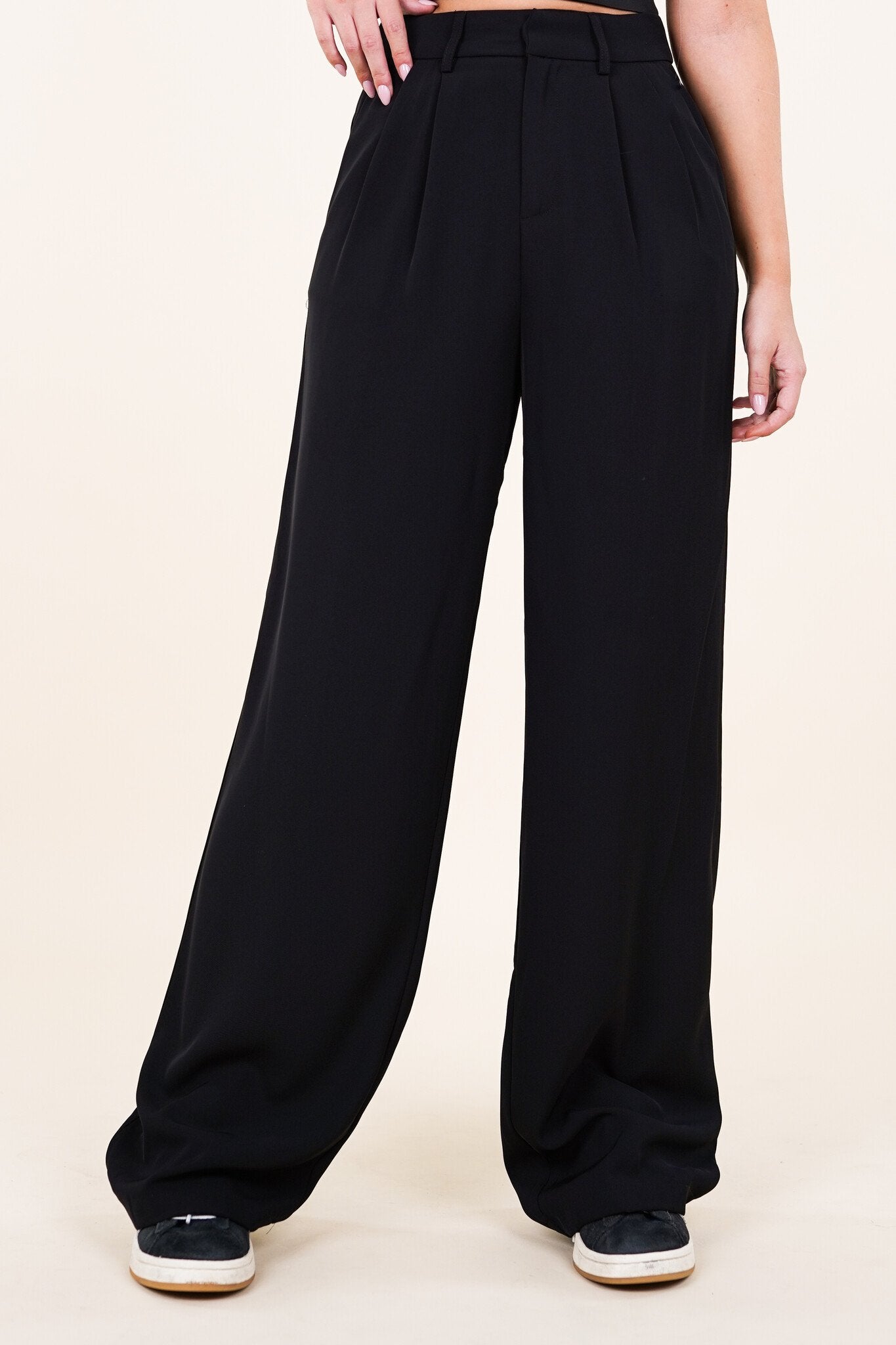 Dames pantalon zwart - Laure