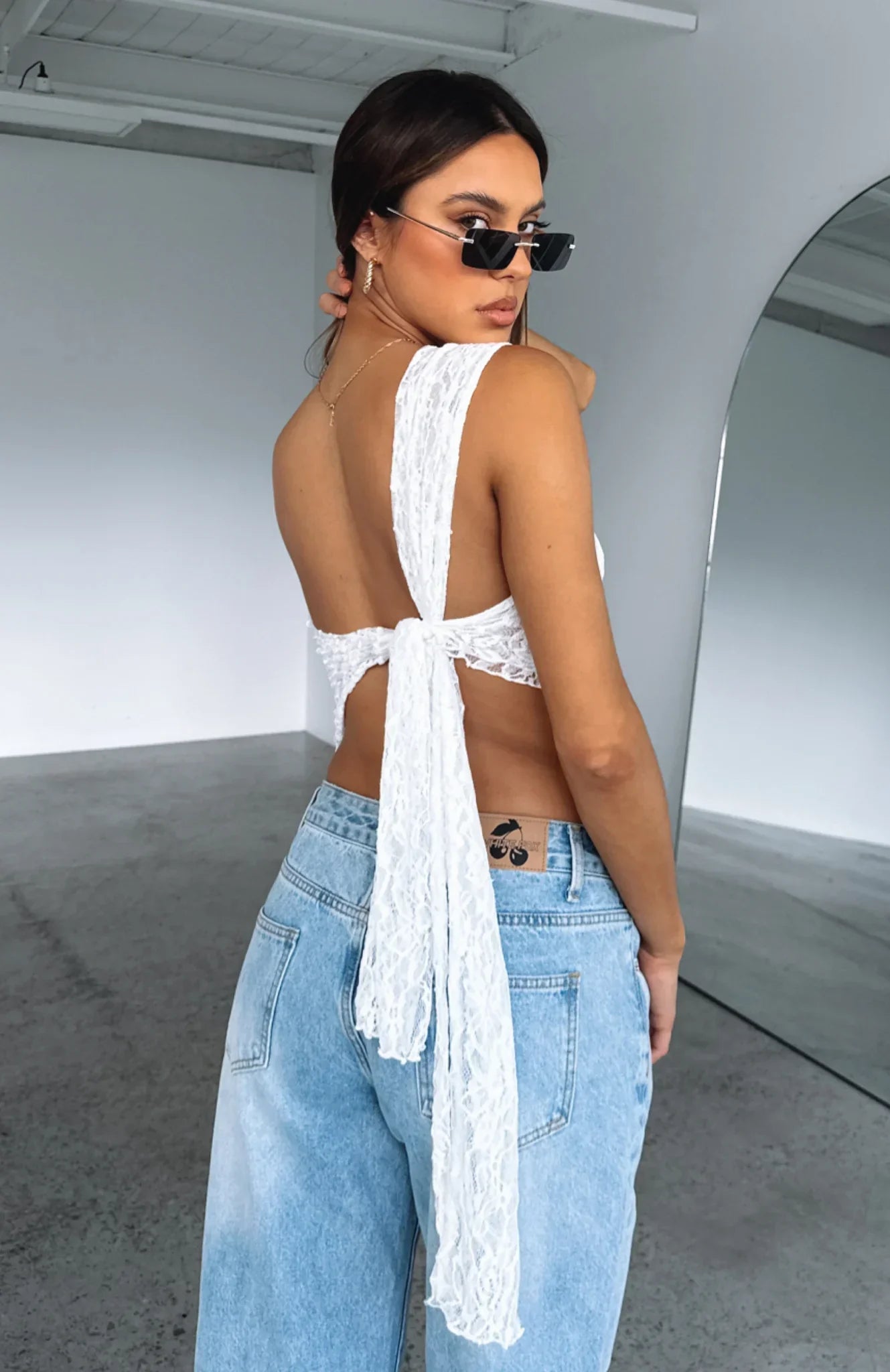 Lena™ | Trendy lace top