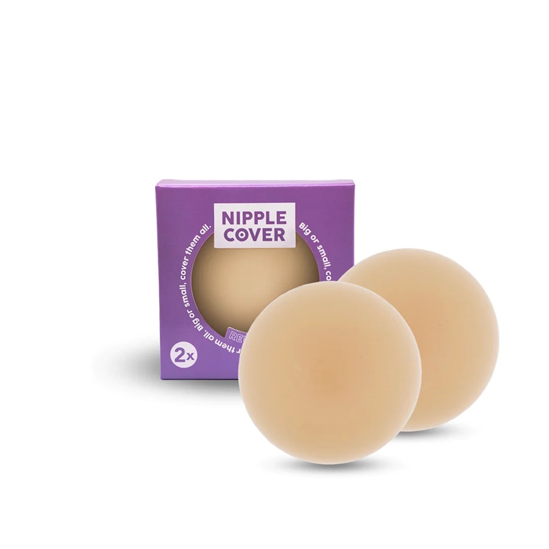 Nipple covers herbruikbaar beige