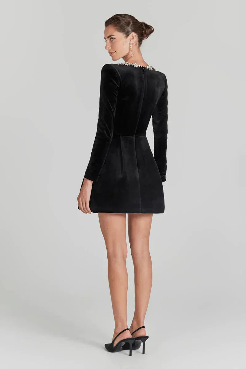 Tess™ | Fluwelen jurk